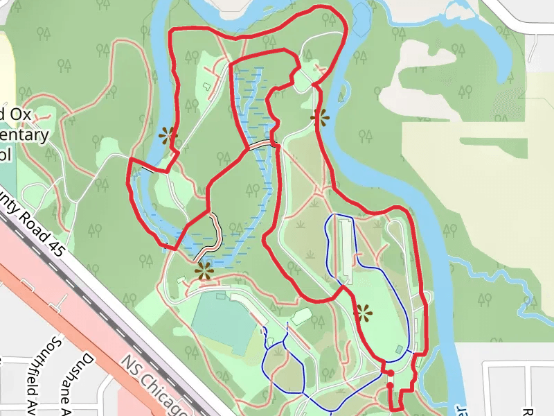 Ox Bow County Park Loop