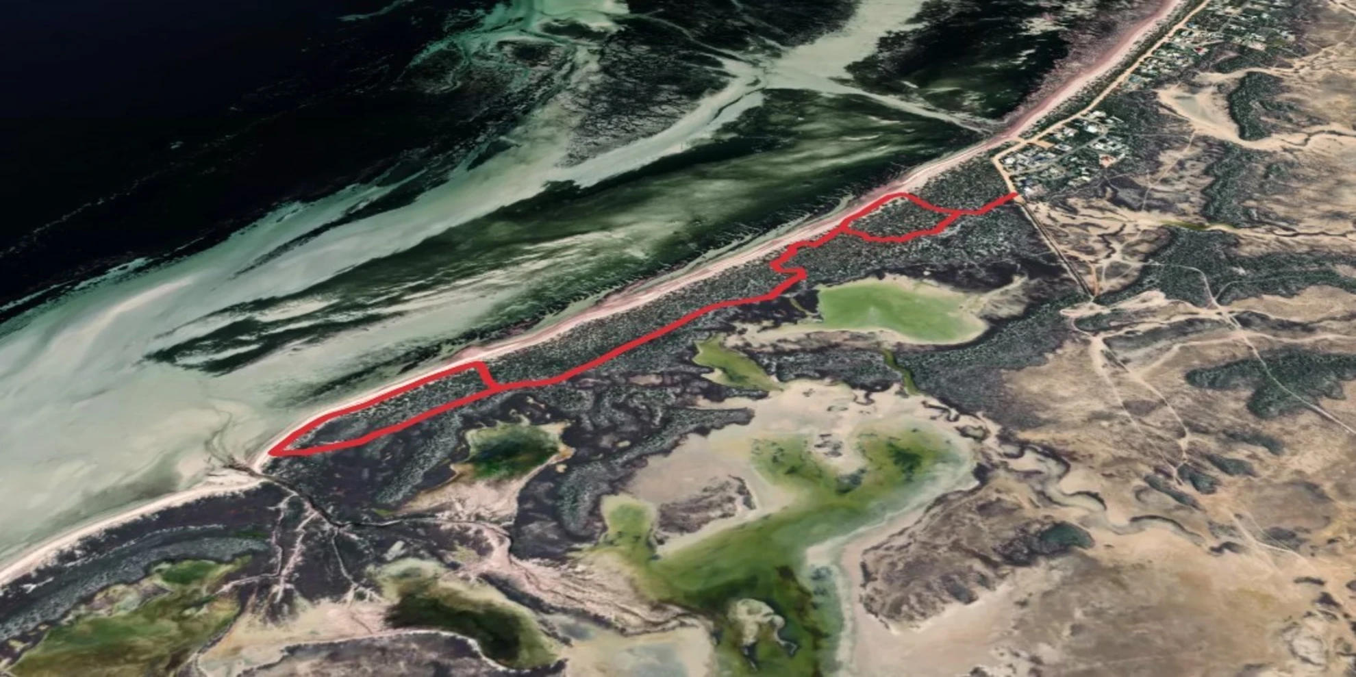 An image depicting the trail Third Creek Trail and its surrounding area.
