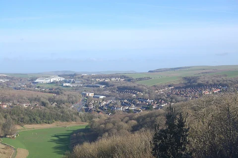 Moulsecoombe to Falmer Loop via University of Sussex