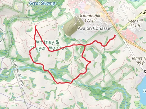 Old James Hill via Brass Kettle Brook Loop