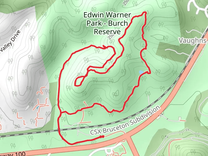 Burch Woods Trail Loop