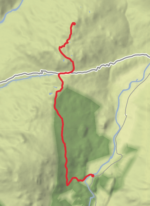 South Lakeland Hiking mobile static map