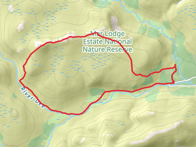 Sgòr Mòr from Linn of Dee thumbnail