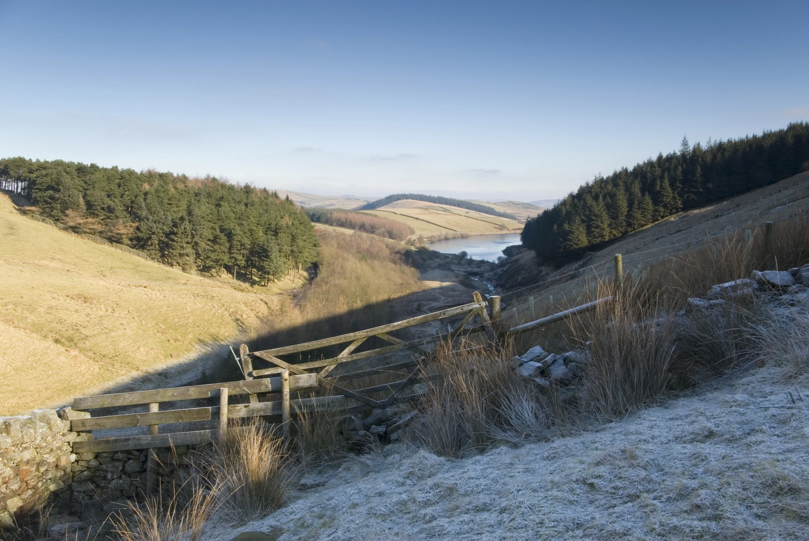 An image depicting the trail Lancashire Witches Walk and its surrounding area.