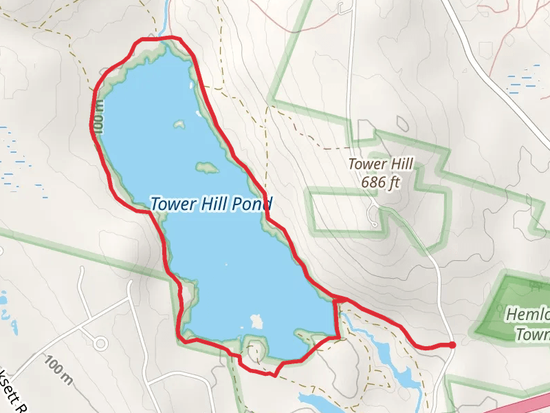Tower Hill Pond Dam Loop