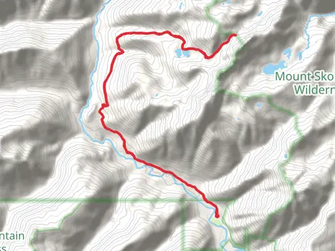 Gladys Divide via North Fork Skokomish River Trail
