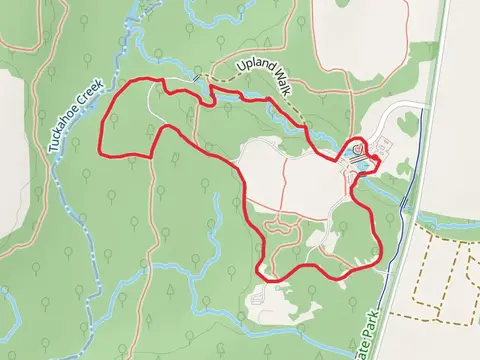 Service Road, Tuckahoe Creekside Walk and Blockston Branch Walk Loop