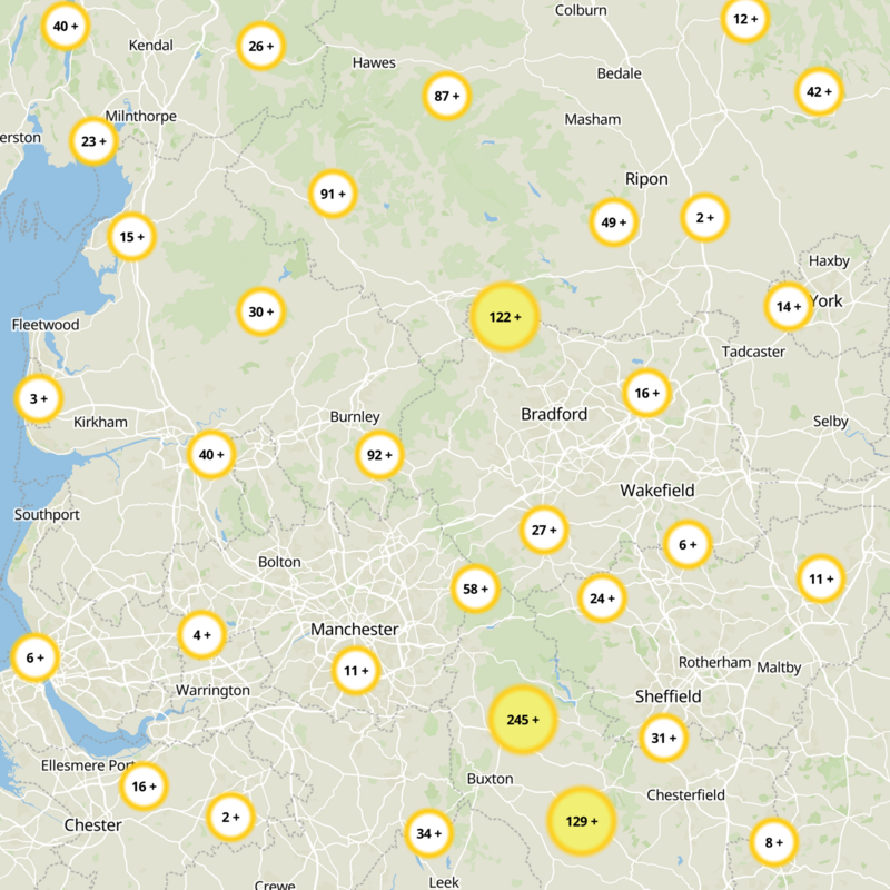 Calderdale Static Map