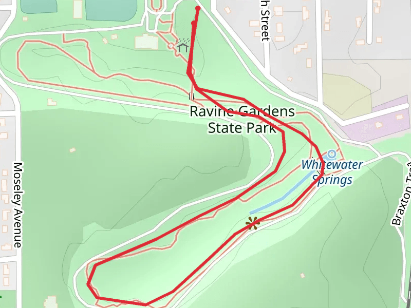 Ravine Gardens State Park Short Loop