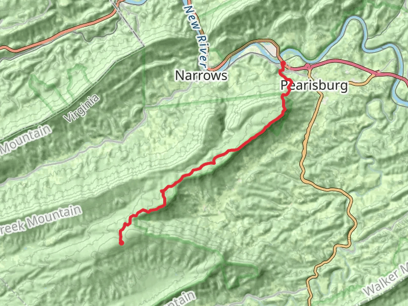 Appalachian Trail via Big Horse Gap