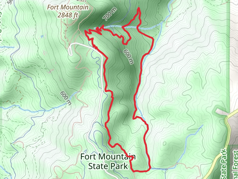 Mill Creek and Gahuti Loop Trail