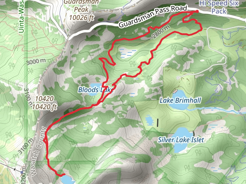 Bloods Lake Trail and Lackawaxen Lake Trail