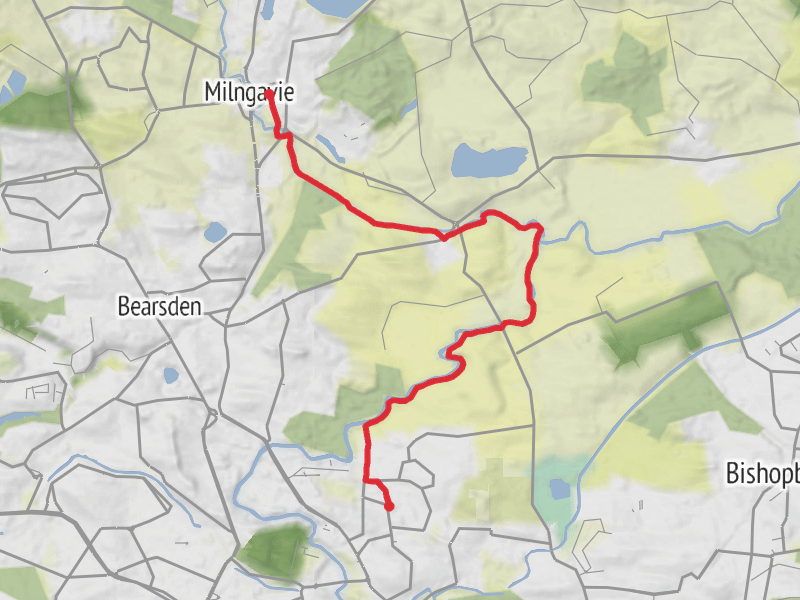 Hike on Milngavie to summerston via kelvin river thumbnail