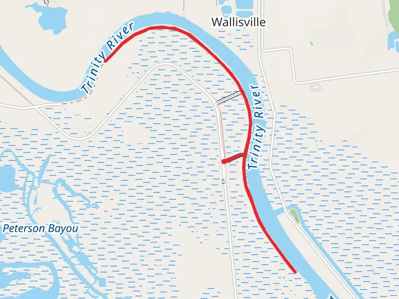 Trinity River Out and Back