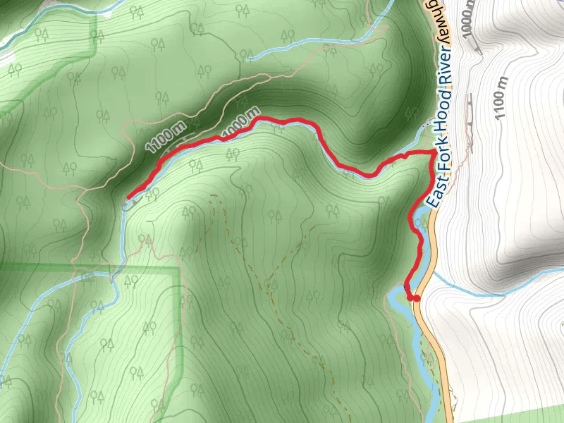 Tamanawas Falls Trail