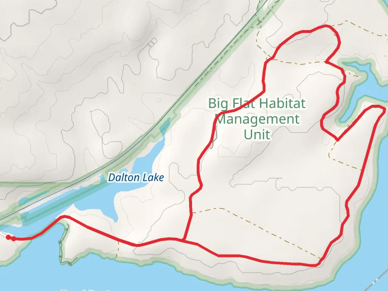 Big Flat Habitat management Unit Loop