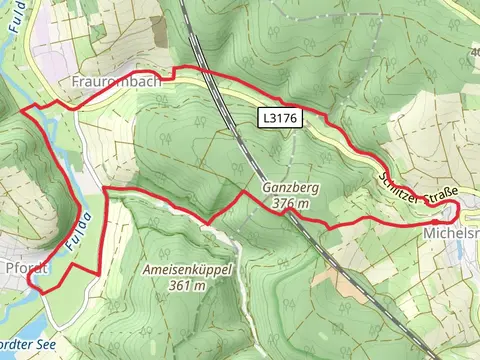 Michelsrombach Rhoen and Fuldawanderweg VHC