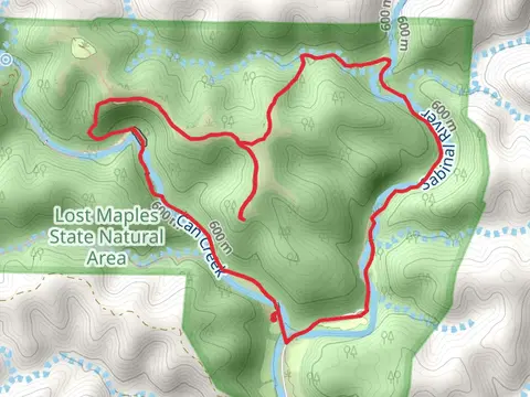 East Trail and Scenic Overlook Loop