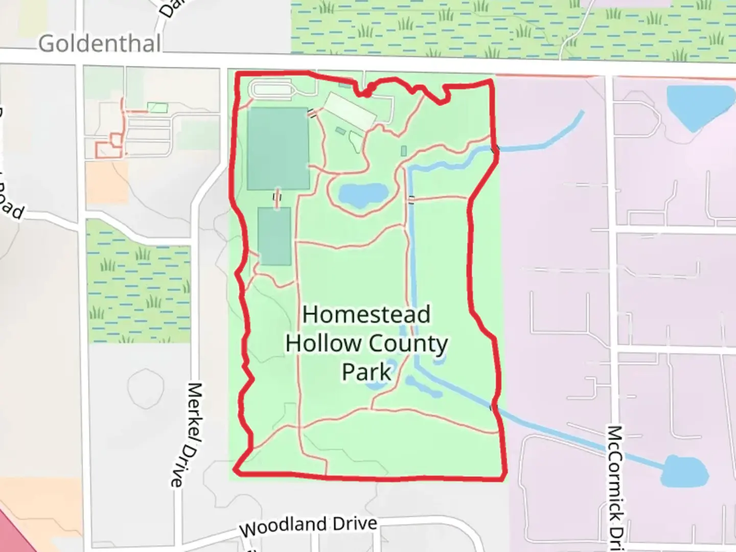 An image depicting the trail Brown Loop Trail and its surrounding area.