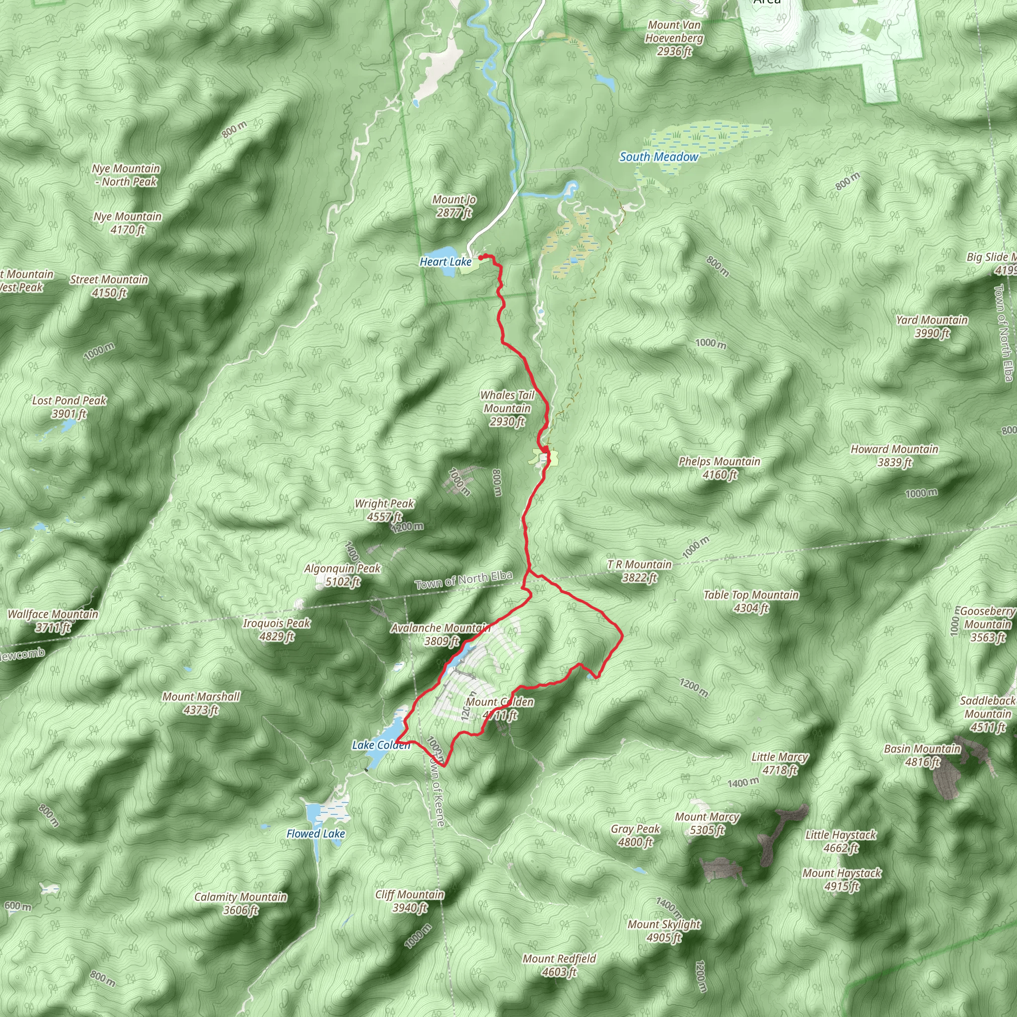 Mount Colden Loop via Avalanche Pass | Essex County | New York