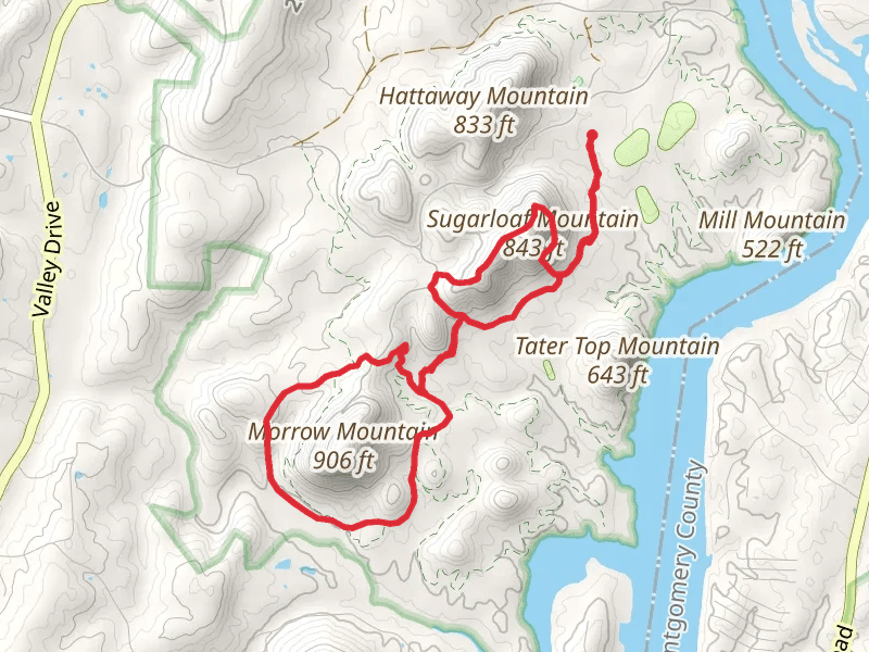Sugarloaf Mountain and Short Loop Trail