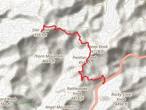 Siler Bald and Panther Knob