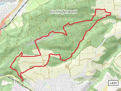 Spatenbaum via Naturpfad