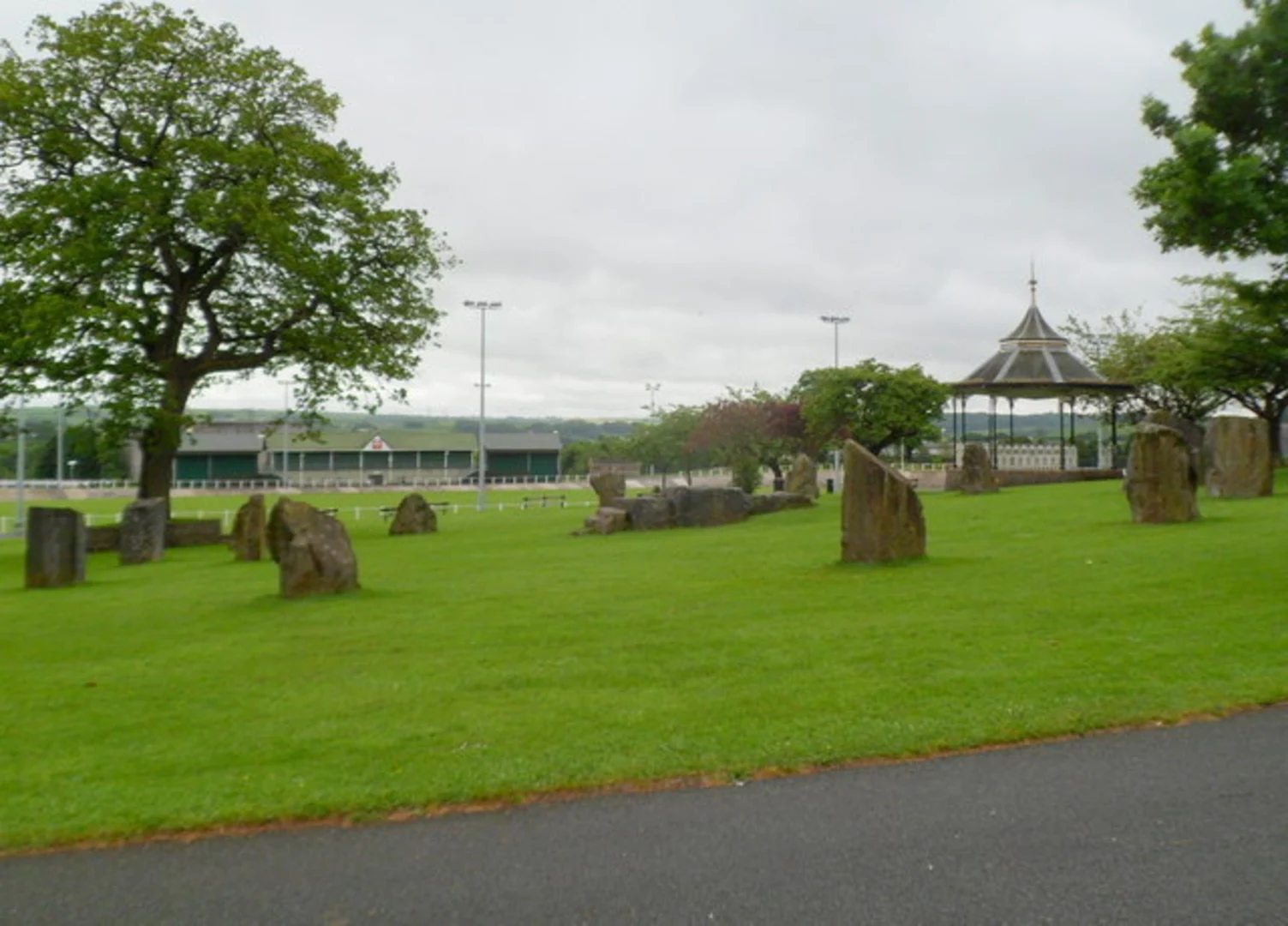 An image depicting the trail Carmarthen Walk and its surrounding area.
