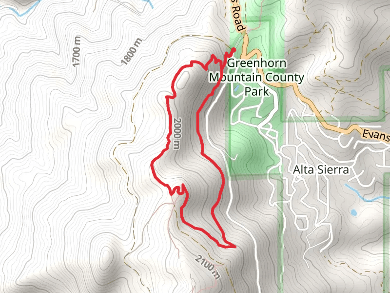 Greenhorn Summit Loop