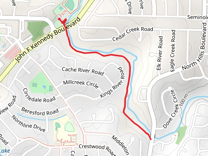 Five mile Creek Walk