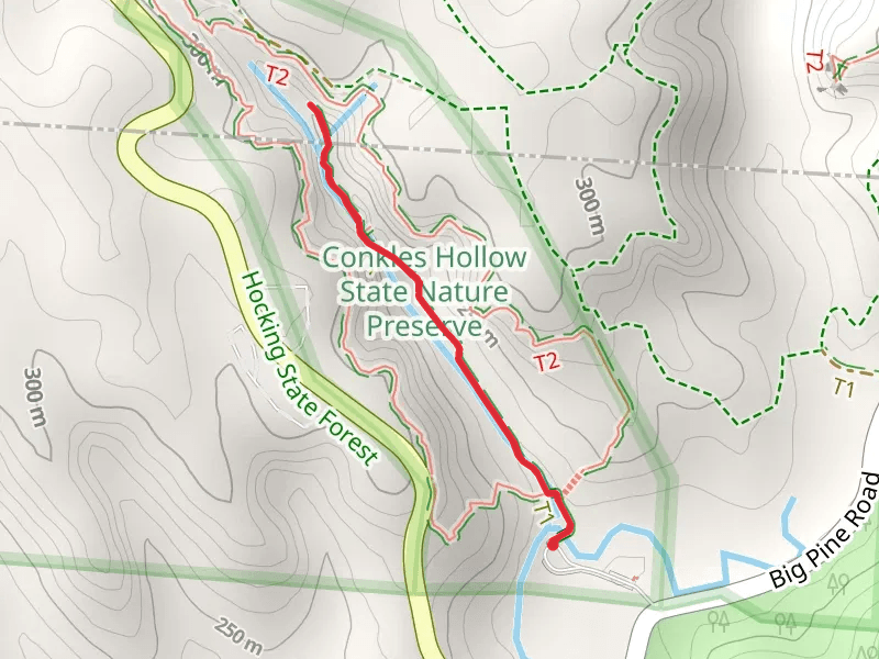 Conkles Hollow Gorge Trail