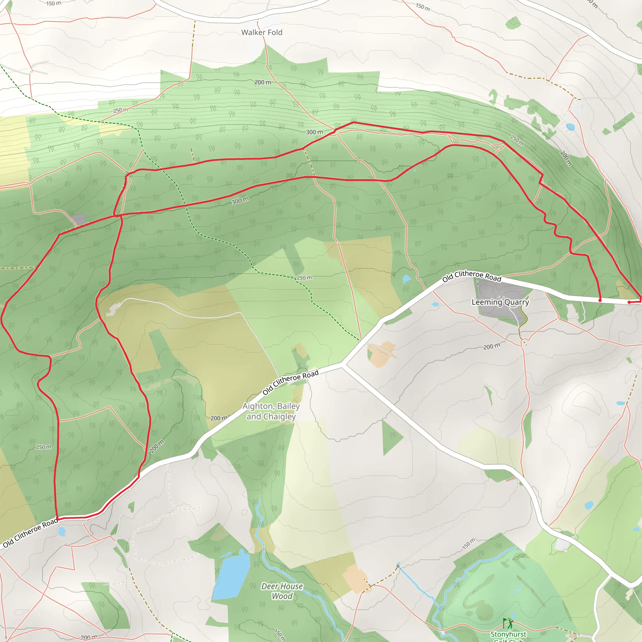 Seven Bends Loop mobile static map