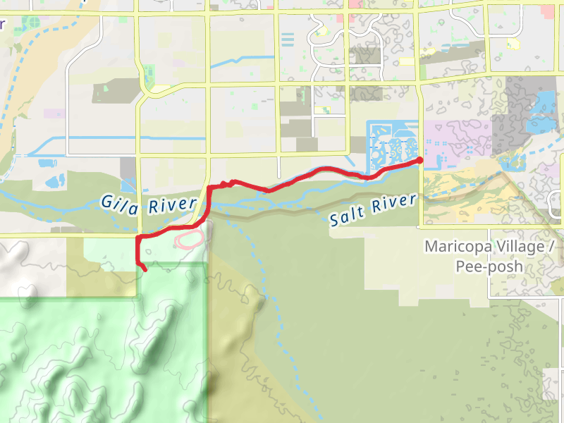 Maricopa Trail from South 31st Avenue