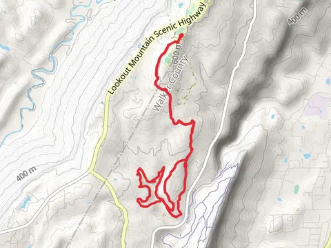 Geber Branch Loop from South Campus Road