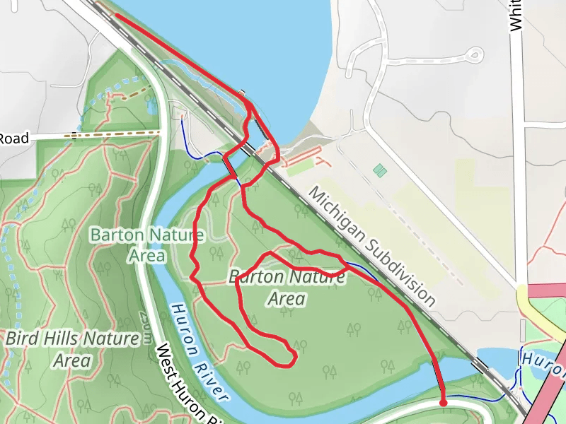 Barton Nature Area Loop Trails