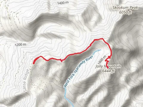 Jolly Mountain via Sasse Mountain Trail