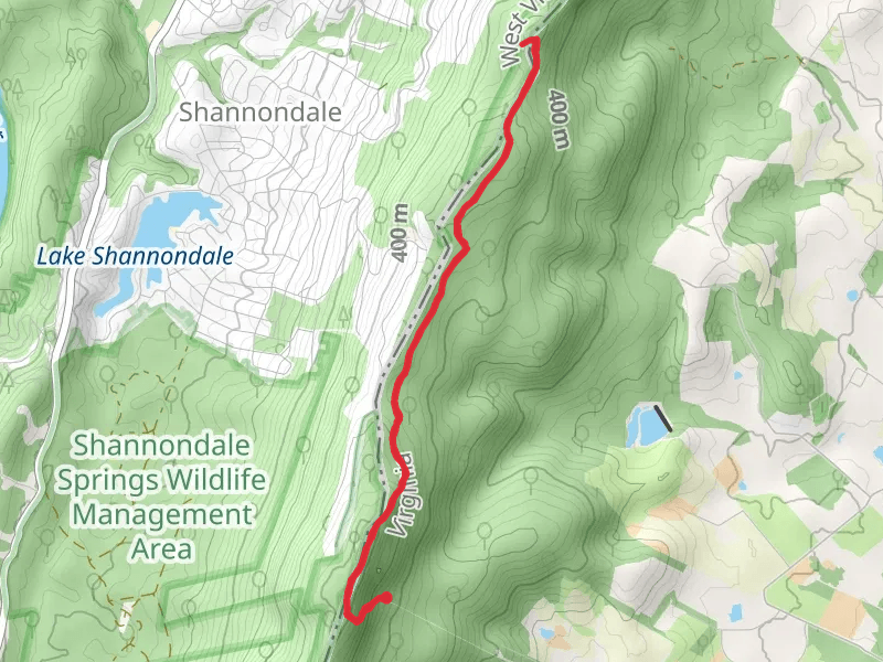 Appalachian Trail from Appalachian Trail Road
