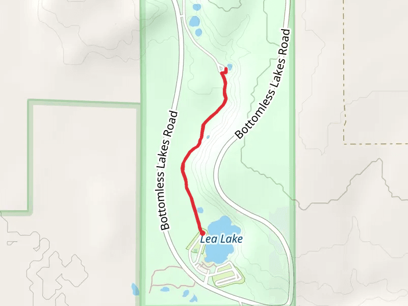 Pasture Lake via Bluff Trail