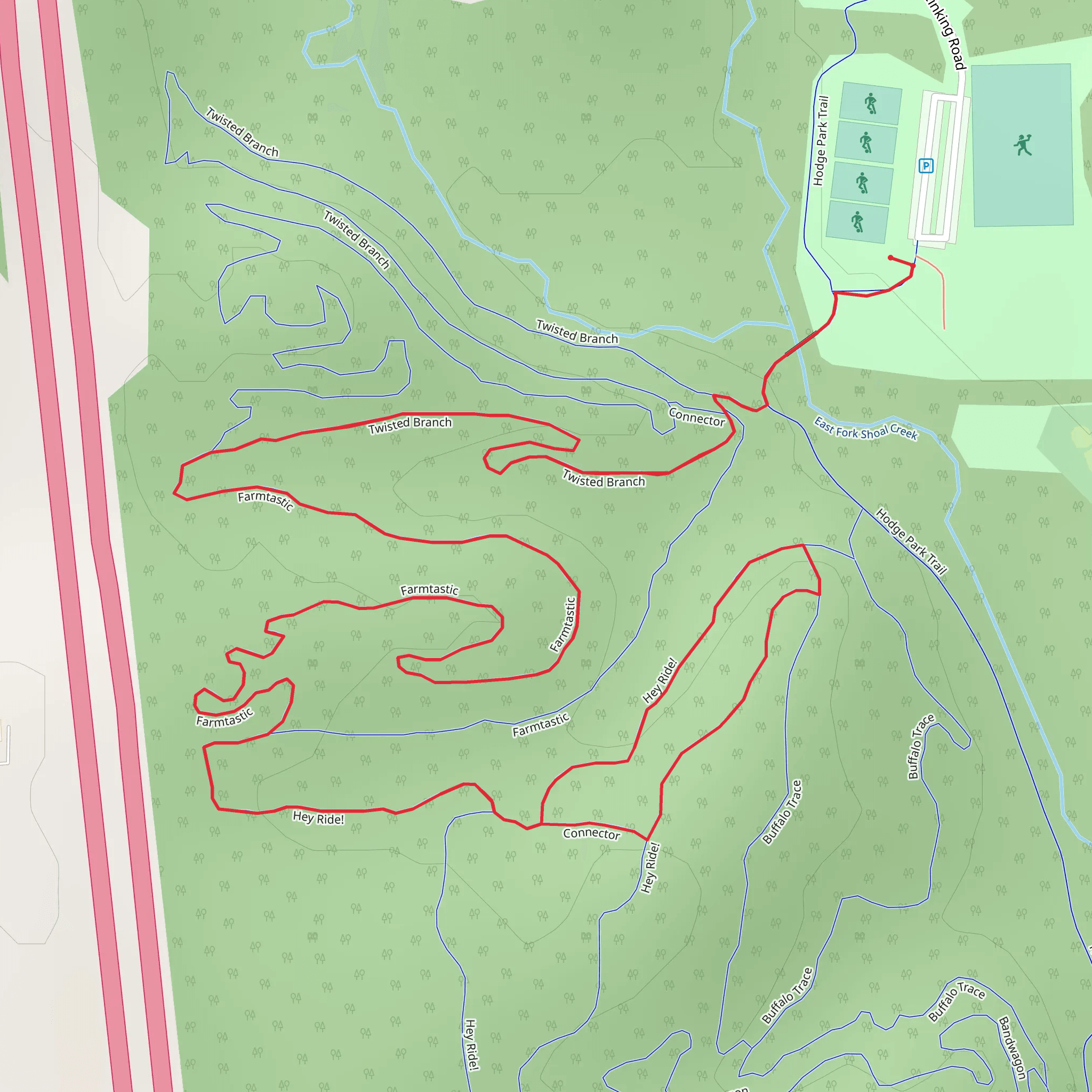 Farmtastic Loop mobile static map