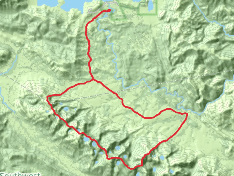 Western Arthurs A - K Trail