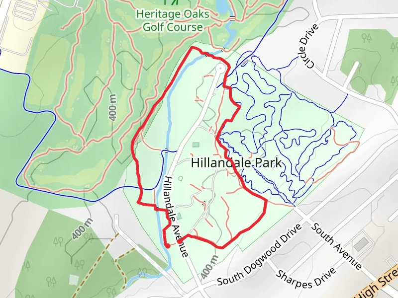 Hillandale Park Loop Trail