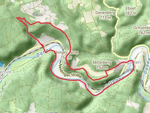 Ebinger and Donau via Schwaebische Alb Suedrand Weg