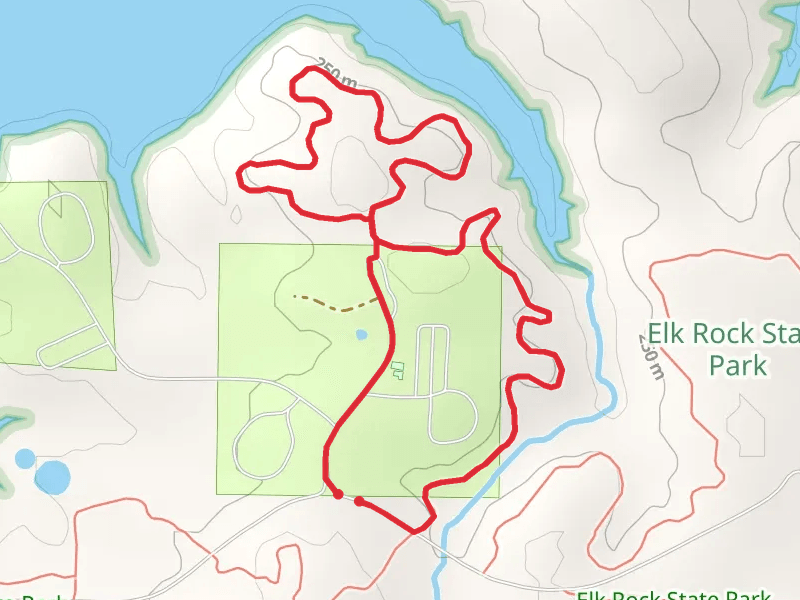 Equestrian Campground and North Loop Trail