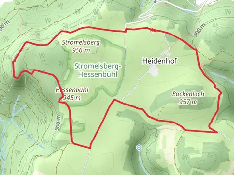Hessenbuehl via Tieringen Obernheim