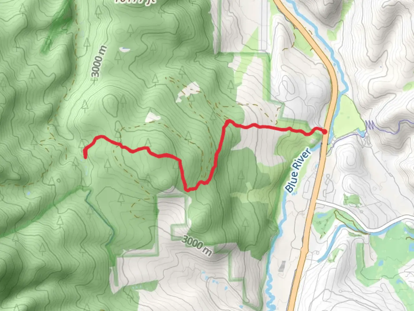 Colorado Trail from Summit County Recreational Pathway | Summit County
