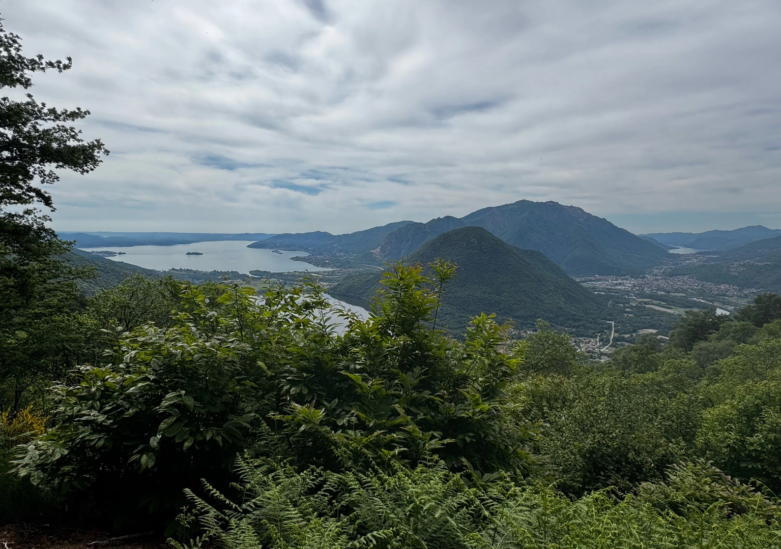 An image depicting the trail Bracchio - Monte Faié (giro ad anello) and its surrounding area.