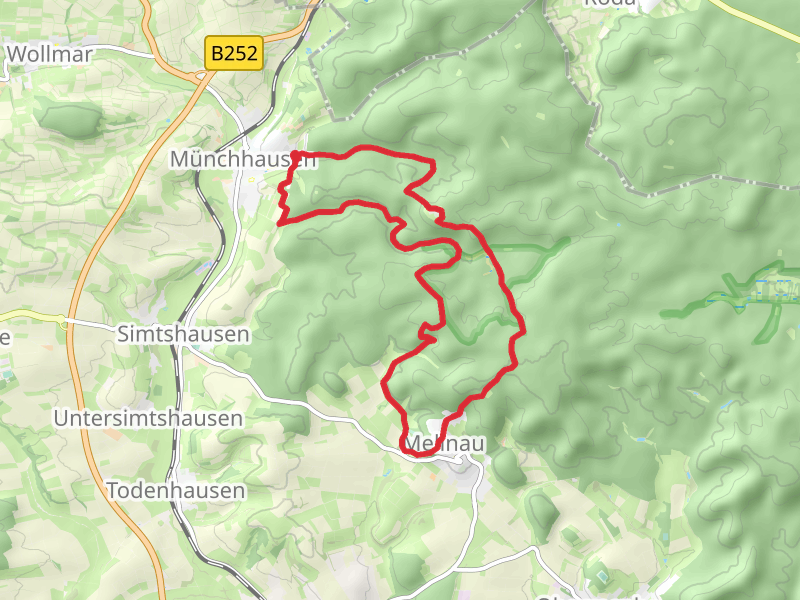 Munchhausen to Mellnau Loop