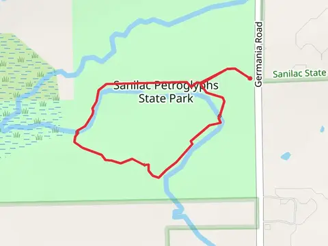 Sanilac Petroglyphs State Park Loop