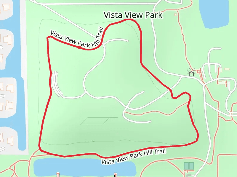 Vista View Park Hill Loop Trail
