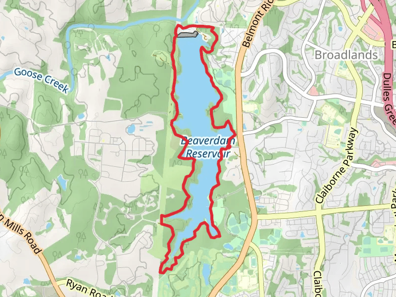 Beaverdam Reservoir Loop